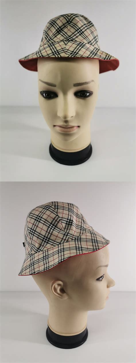 burberry her white cap|vintage burberry cap.